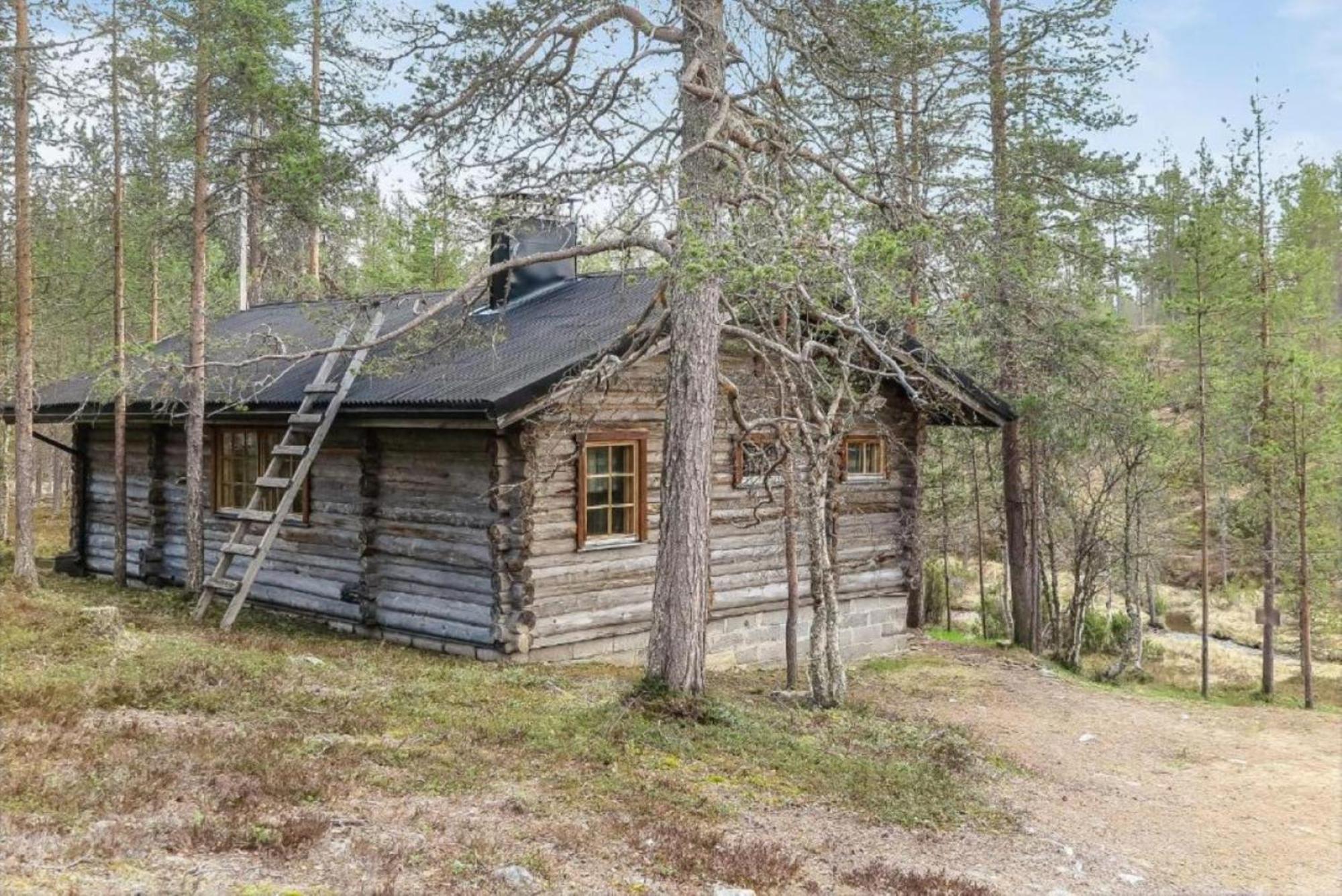 Kuukkeli Log Houses Aurora Cabin - Jaspis 萨利色尔卡 外观 照片