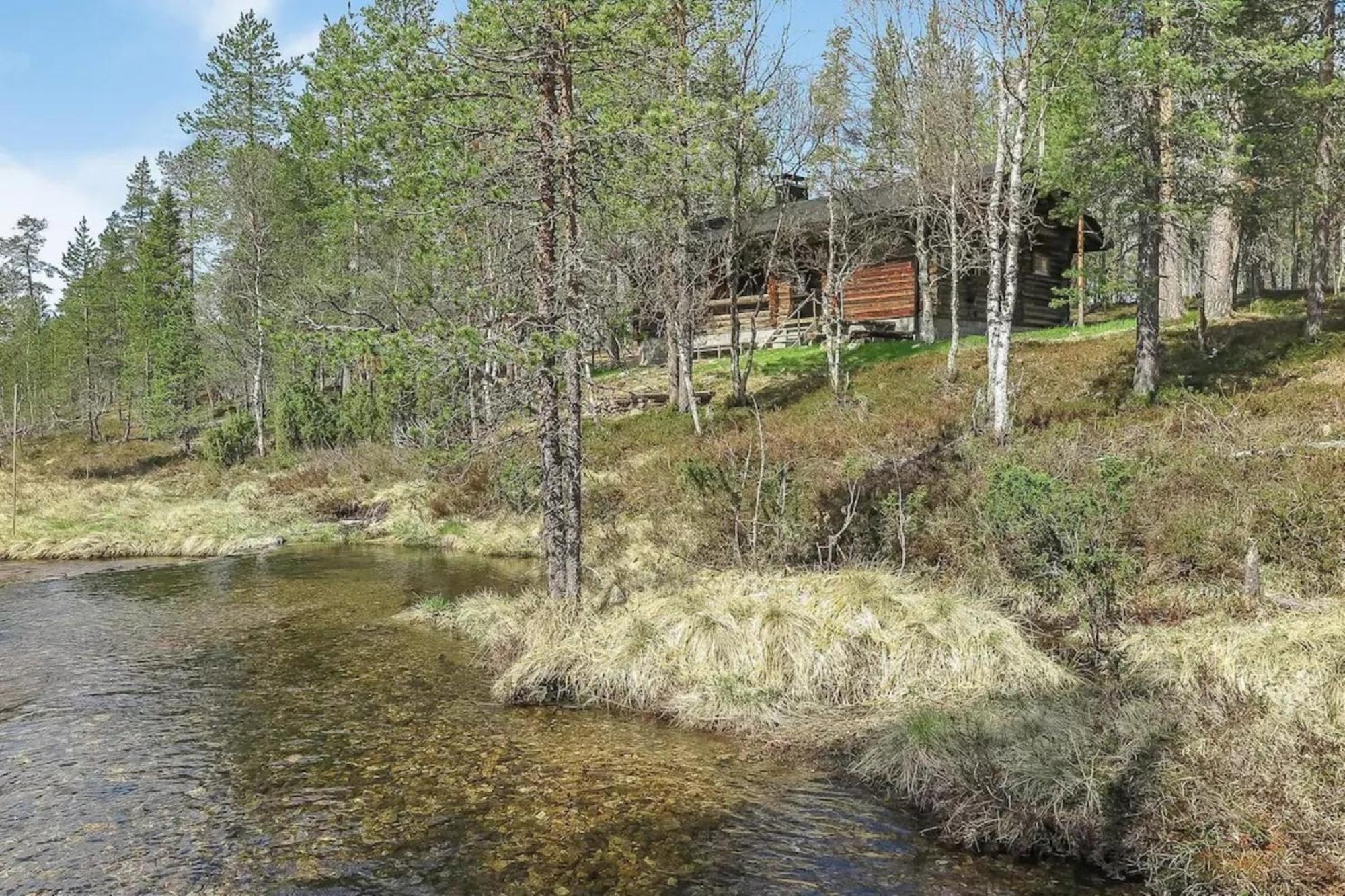 Kuukkeli Log Houses Aurora Cabin - Jaspis 萨利色尔卡 外观 照片