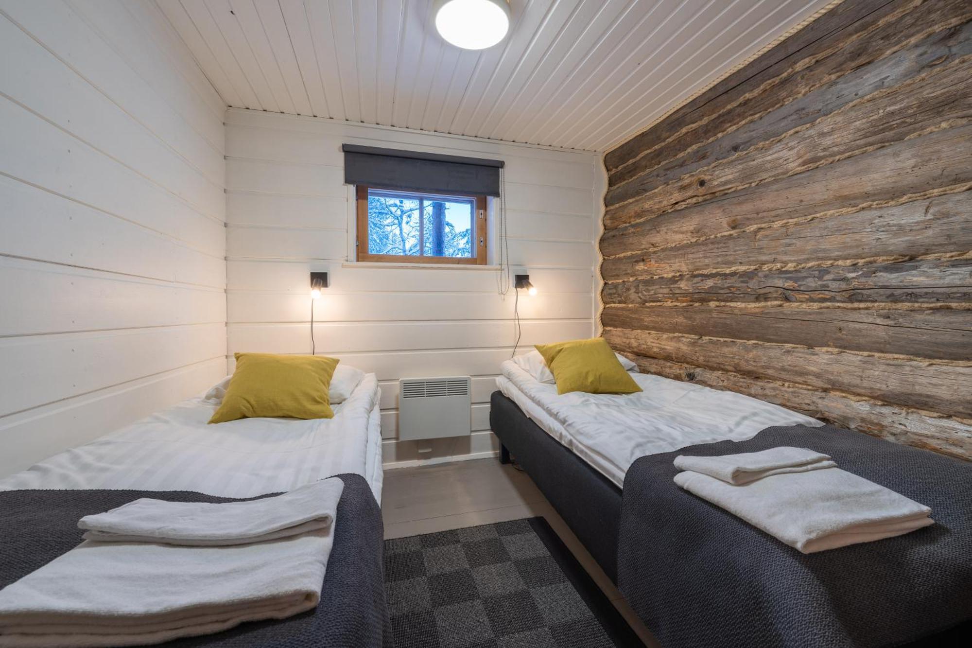 Kuukkeli Log Houses Aurora Cabin - Jaspis 萨利色尔卡 外观 照片