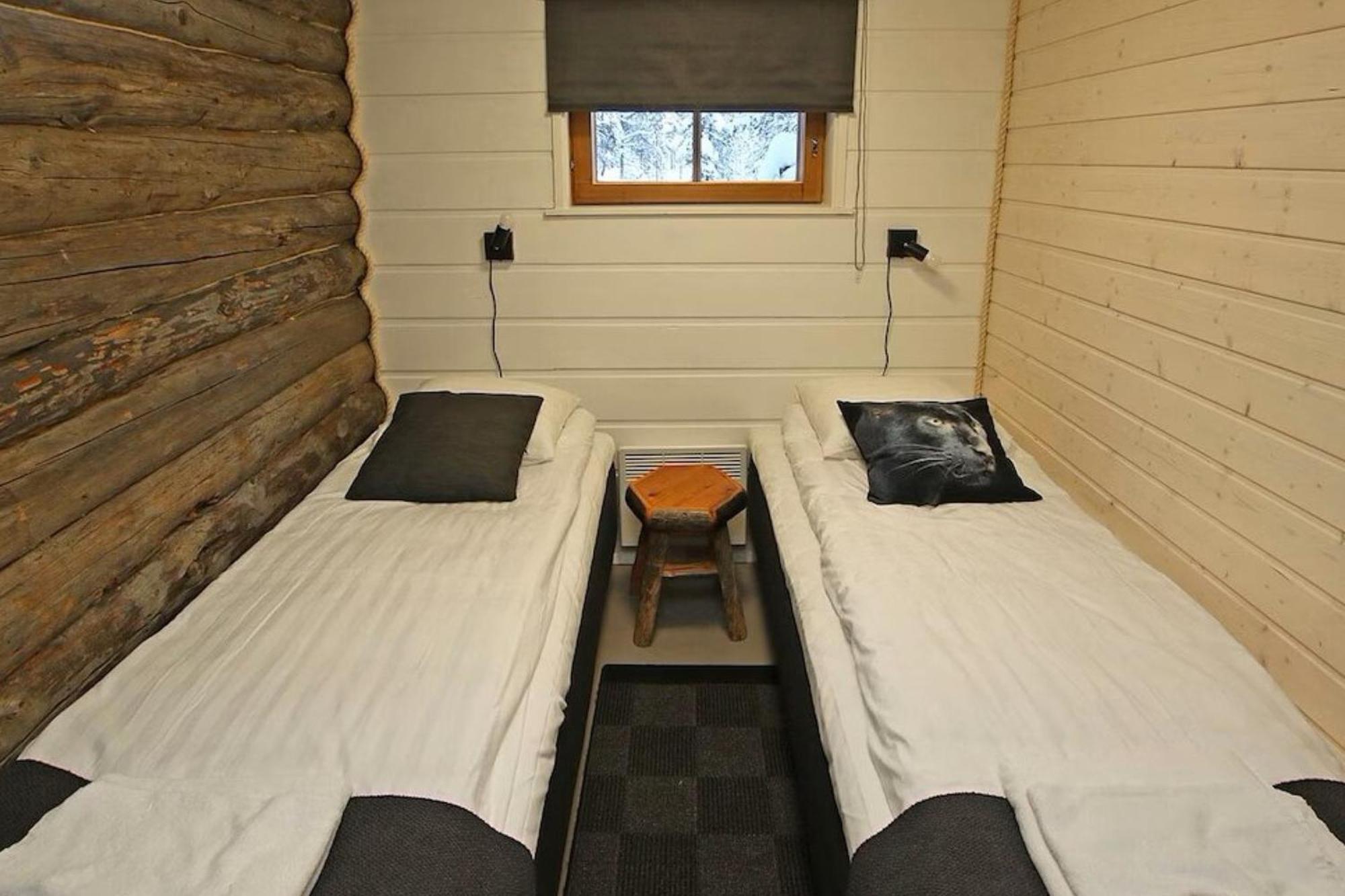 Kuukkeli Log Houses Aurora Cabin - Jaspis 萨利色尔卡 外观 照片